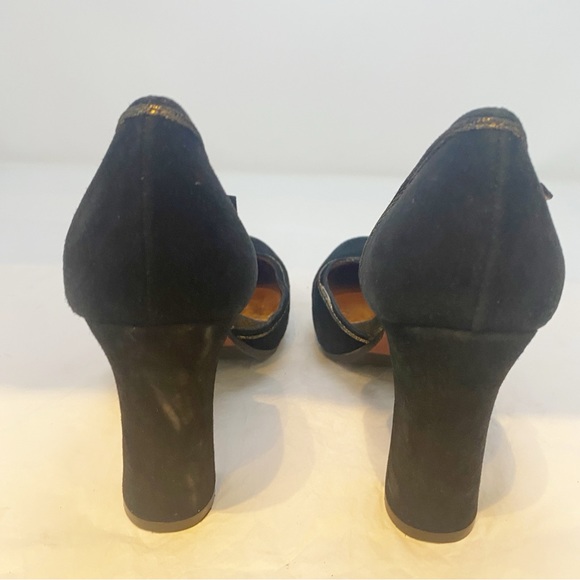 Chie Mahara Delta Suede Mary Jane Heels - 36 - Picture 8 of 16